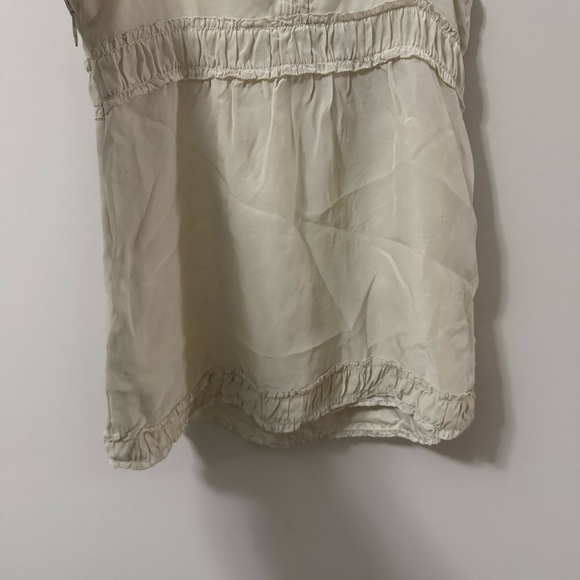 Vintage Y2K Cream Juicy Couture Camisole Blouse Sleeveless Tank Top Coquette - Picture 12 of 16